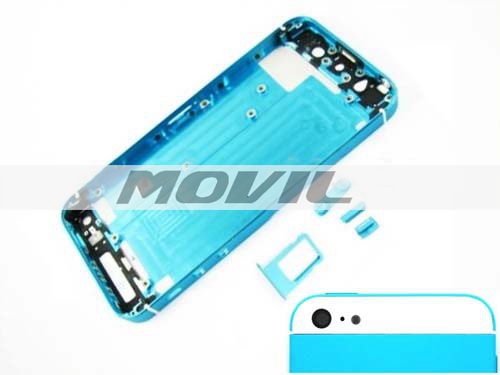 Battery Door for iPhone 5 5G Replacement Back Cover Housing blue